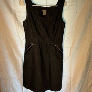 Ann Taylor Women's Dress Size 4 Blue Denim Sheath Business Career